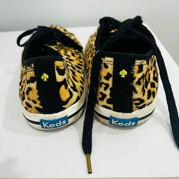 Kate Spade Keds Leopard Print Sneakers - Picture 6 of 6